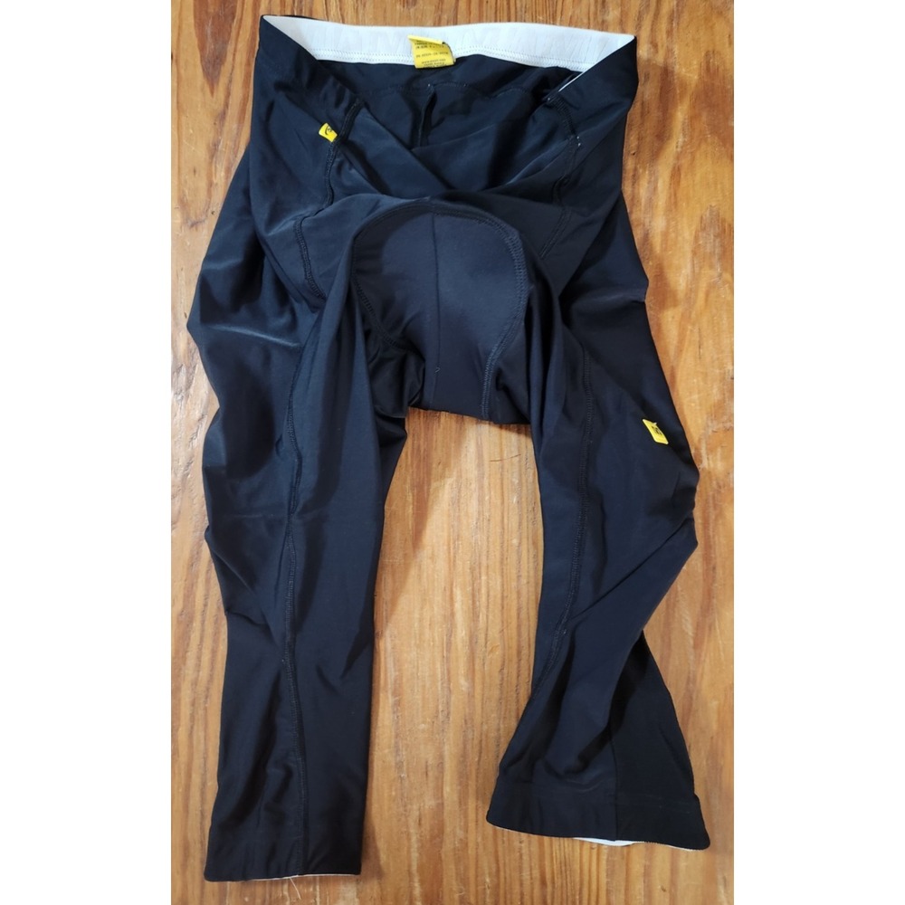 Mavic Women's Black Ergo2D Skinwick ST Cycling Padded‎ Shorts Large Black Biking